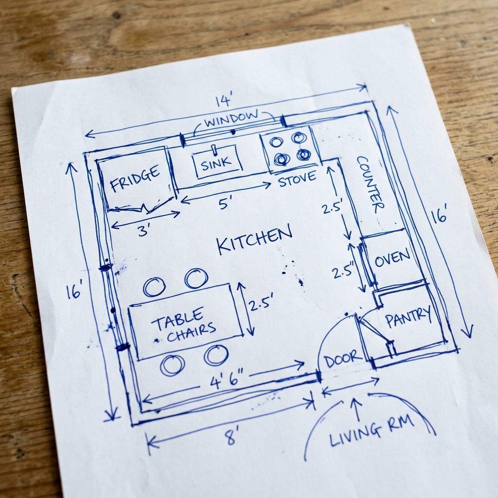 Simple hand-drawn sketch example