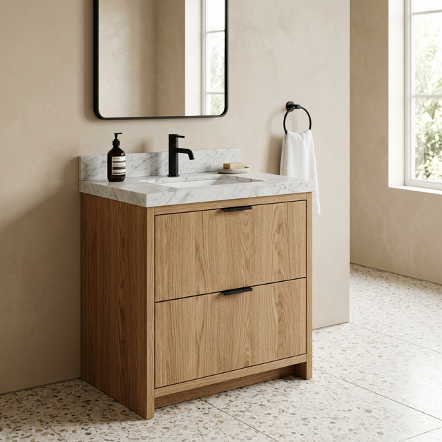Natural Oak Single Full